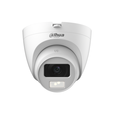 Dahua 5MP Smart Dual Light HDCVI Fixed-focal Quick-to-install Eyeball Camera, HAC-HDW1500CLQP-IL-A
